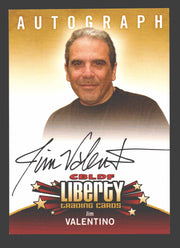 2011 Cryptozoic CBLDF Liberty Artist Jim Valentino Autograph Card - TvMovieCards.com