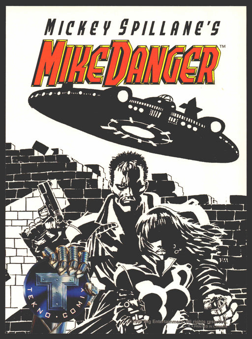 1995 Neil Gaiman's Lady Justice / Mike Danger 2-sided Promo Card 5x7 Tekno Comix   - TvMovieCards.com