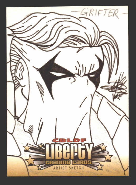 2011 CBLDF Comic Book Legal Defense Fund Liberty Artist Sketch Trading Card   - TvMovieCards.com