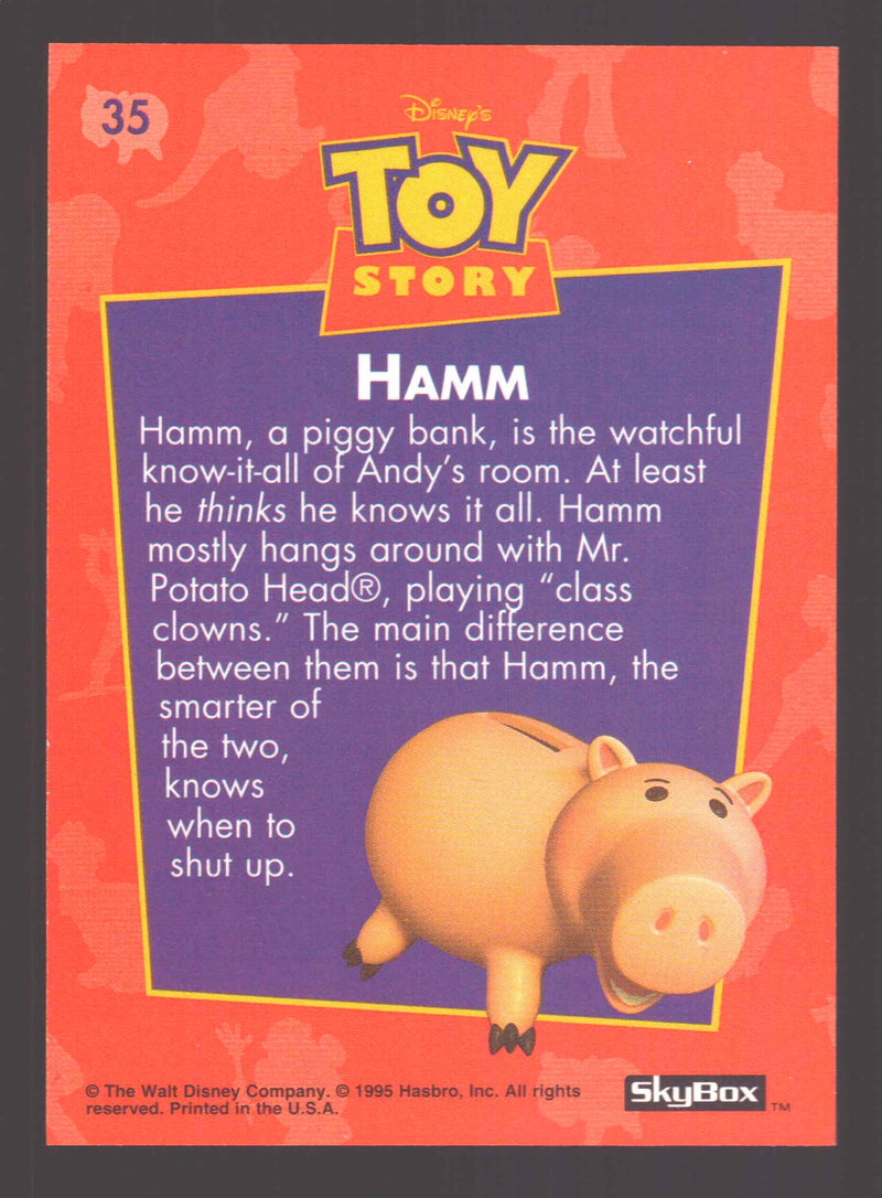 1995 Skybox Toy Story Series 1 Disney Movie 8 Rookie Card Set Buzz Woody - TvMovieCards.com