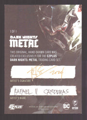 2024 CZX Dark Nights Metal Artist Sketch Trading Card by Rafael Cardenas - TvMovieCards.com