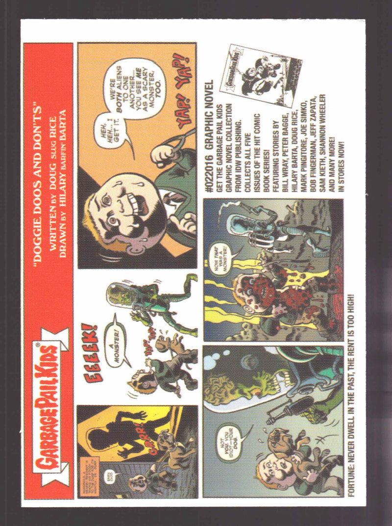 2015 Mars Attacks Occupation Slime Captive GPK Promo Trading Card Topps - TvMovieCards.com