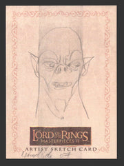 Lord of the Rings Masterpieces II Artist Sketch Trading Card by Brent Woodside - TvMovieCards.com