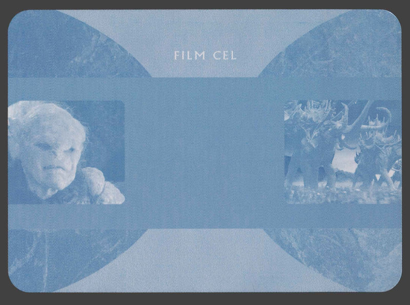 2022 Cryptozoic CZX Middle Earth Film Cel Cyan Printing Plate