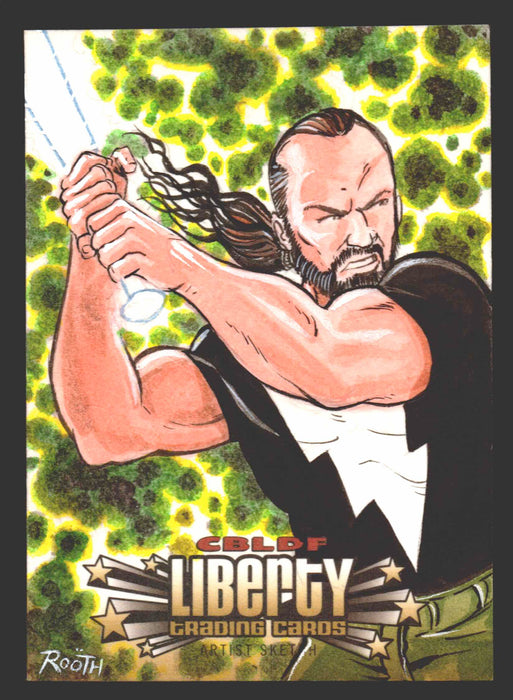 2011 Cryptozoic CBLDF Liberty Artist Sketch Trading Card by Mike Rooth   - TvMovieCards.com