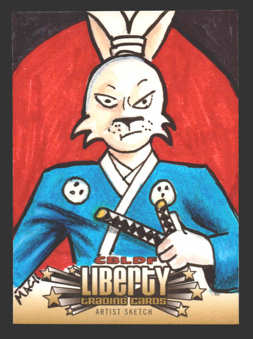 2011 Cryptozoic CBLDF Liberty Artist Sketch Trading Card by Mickey Clausen MAC - TvMovieCards.com