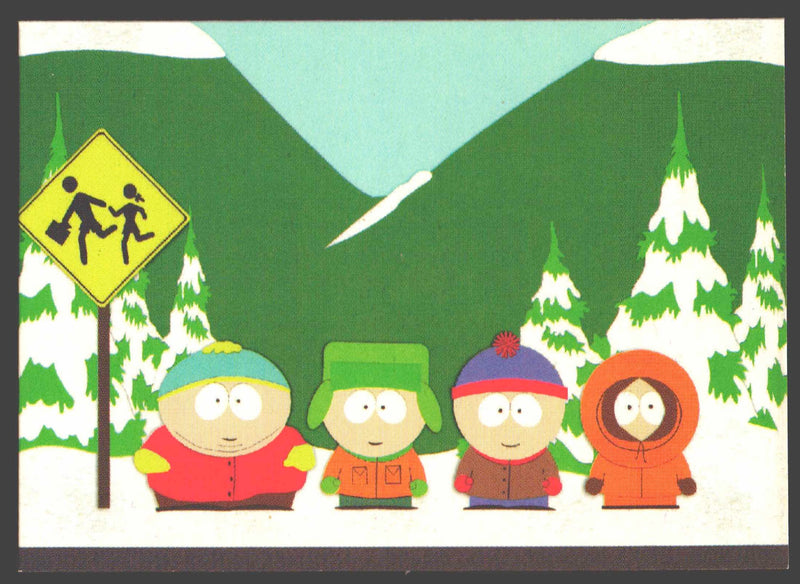 1998 Comic Images South Park Promo Card 1 of 2
