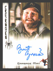 2007 Spider-man 3 Movie Brent Briscoe as "Garbage Man" Autograph Trading Card - TvMovieCards.com