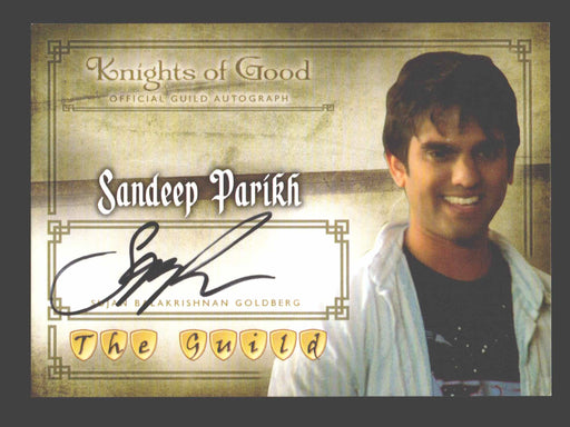 2012 The Guild Seasons 1-3 Sandeep Parikh Autograph Card A7 Cryptozoic - TvMovieCards.com