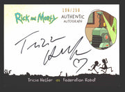 2019 Rick and Morty Season 2 TH-FR Tricia Helfer Federation Robot Autograph Card   - TvMovieCards.com