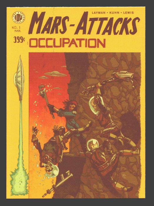 2015 Mars Attacks Occupation Mars-Attacks Occupation No. 1 Mar IDW Promo Card