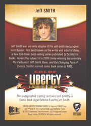 2011 Cryptozoic CBLDF Liberty Artist Jeff Smith Autograph Card - TvMovieCards.com