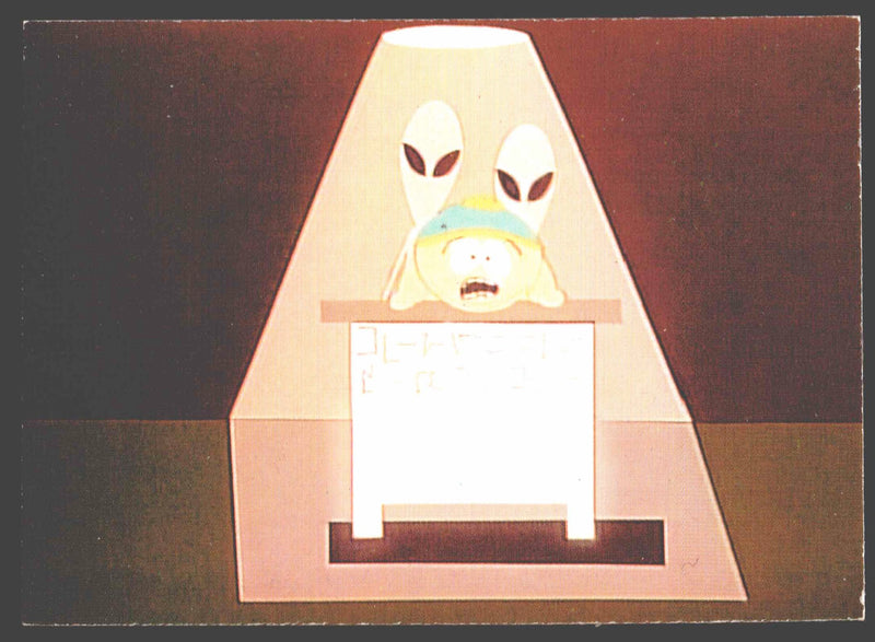 1998 Comic Images South Park Cartman Gets an Anal Probe #19 Card