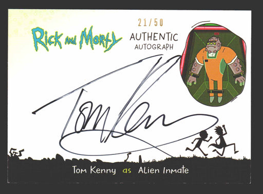 2019 Rick and Morty Season 2 TK-AI Tom Kenny as Alien Inmate Autograph Card   - TvMovieCards.com