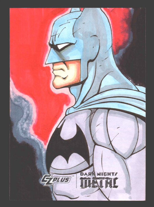 2024 CZX Dark Nights Metal Artist Sketch Trading Card Jonathan Racimo