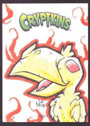 2018 Crypt kins Sketch Trading Card by Yonami Convention Exclusive Cryptozoic - TvMovieCards.com