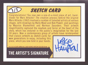 2012 Mars Attacks Heritage Artist Autograph Sketch Trading Card 1/1 Mike Hampton - TvMovieCards.com