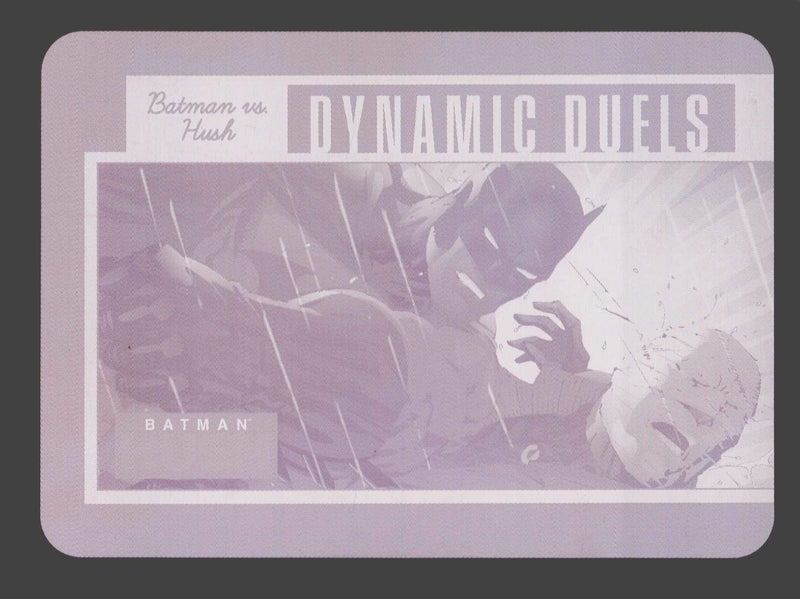 2025 Batman Hush Essentials Magenta Printing Plate Card DD9 Batman vs. Hush