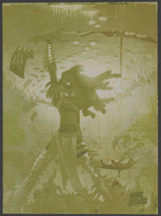 2021 Mars Attacks Uprising Yellow Printing Plate #45 The Martian Hero Trading Ca - TvMovieCards.com