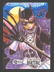 2024 CZX Dark Nights Metal Artist Sketch Trading Card by Luro Hersal - TvMovieCards.com