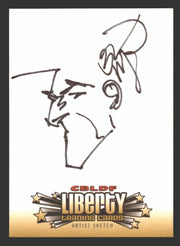 2011 Cryptozoic CBLDF Liberty Artist Sketch Card by Erik Larson   - TvMovieCards.com