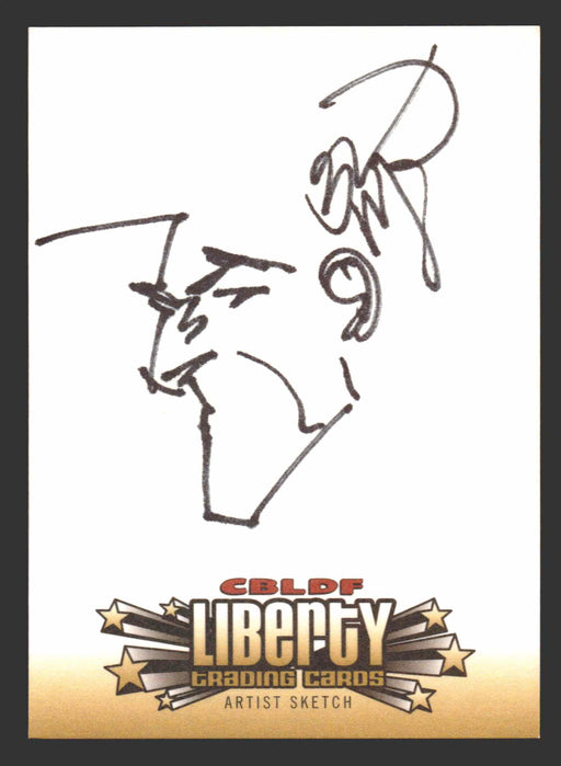 2011 Cryptozoic CBLDF Liberty Artist Sketch Card by Erik Larson   - TvMovieCards.com