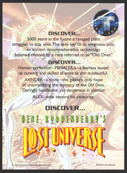 1995 Gene Roddenberry's Lost Universe 2-sided Promo Card 5x7 Tekno Comix   - TvMovieCards.com