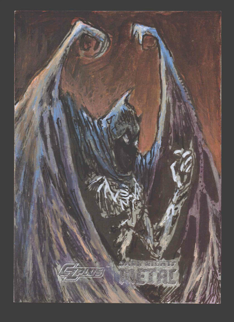 2024 CZX Dark Nights Metal Artist Sketch Trading Card by James Harris - TvMovieCards.com