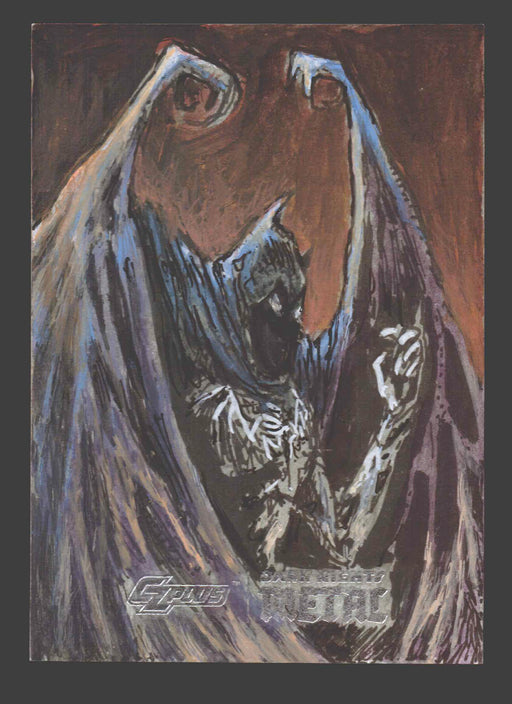 2024 CZX Dark Nights Metal Artist Sketch Trading Card by James Harris - TvMovieCards.com