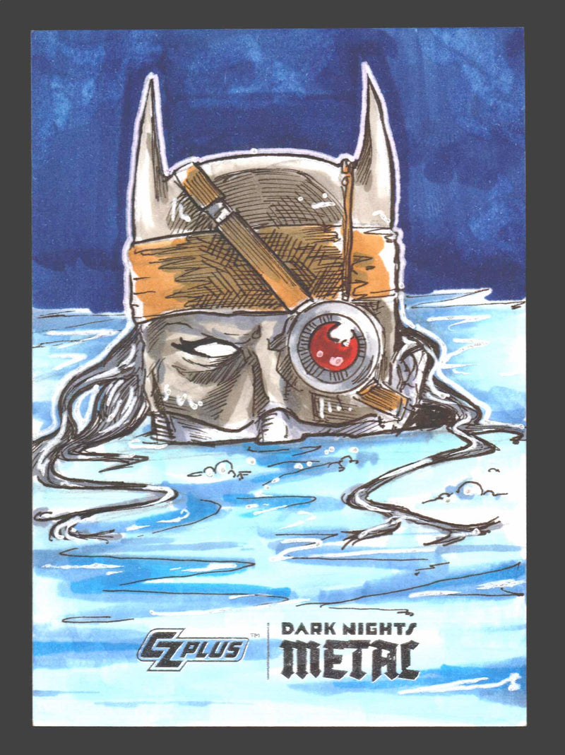 2024 CZX Dark Nights Metal Artist Sketch Trading Card by Ian Yoshio Roberts - TvMovieCards.com