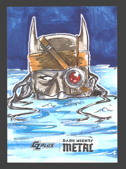 2024 CZX Dark Nights Metal Artist Sketch Trading Card by Ian Yoshio Roberts - TvMovieCards.com