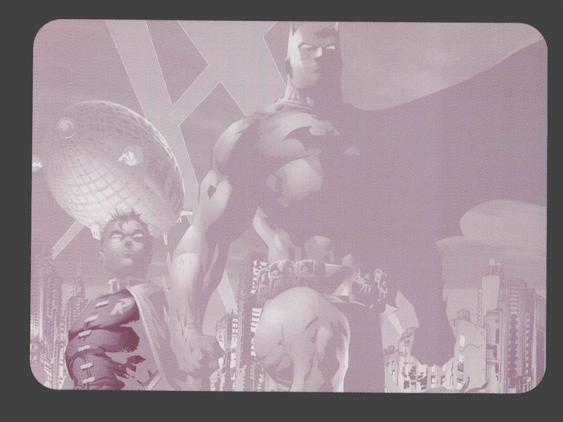 2025 Batman Hush Essentials Magenta Printing Plate Card