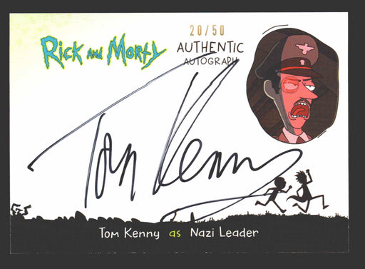 2019 Rick and Morty Season 2 TK-NL Tom Kenny as Nazi Leader Autograph Card   - TvMovieCards.com