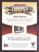 2011 CBLDF Comic Book Legal Defense Fund Liberty Artist Sketch Trading Card - TvMovieCards.com