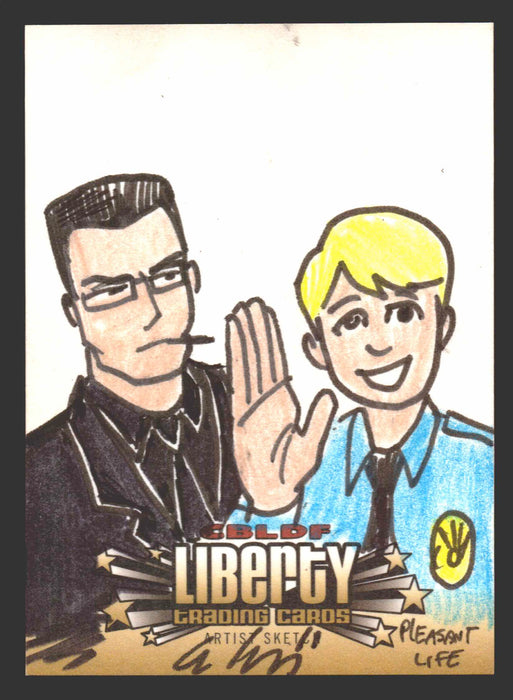 2011 CBLDF Comic Book Legal Defense Fund Liberty Artist Sketch Trading Card   - TvMovieCards.com