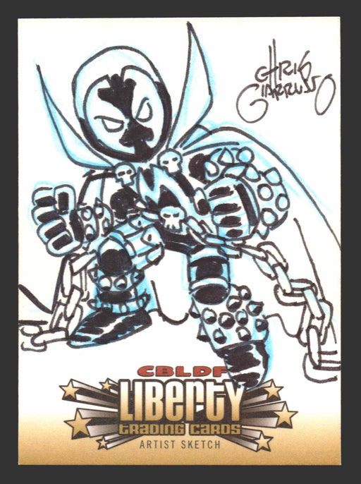 2011 Cryptozoic CBLDF Liberty Artist Sketch Trading Card by Chris Giarrusso - TvMovieCards.com