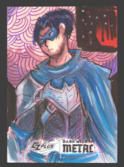 2024 CZX Dark Nights Metal Artist Sketch Trading Card by Luro Hersal - TvMovieCards.com