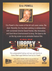 2011 Cryptozoic CBLDF Liberty Artist Eric Powell Autograph Card - TvMovieCards.com
