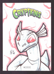 2018 Crypt kins Sketch Trading Card by Yonami Convention Exclusive Cryptozoic - TvMovieCards.com