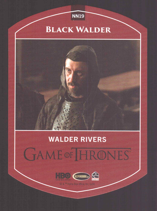 Game of Thrones Legends of the Realm Nicknames Black Walder Rewards Exc Card - TvMovieCards.com