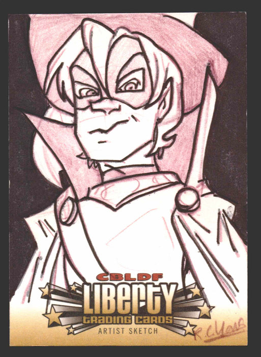 2011 CBLDF Comic Book Legal Defense Fund Liberty Artist Sketch Trading Card   - TvMovieCards.com