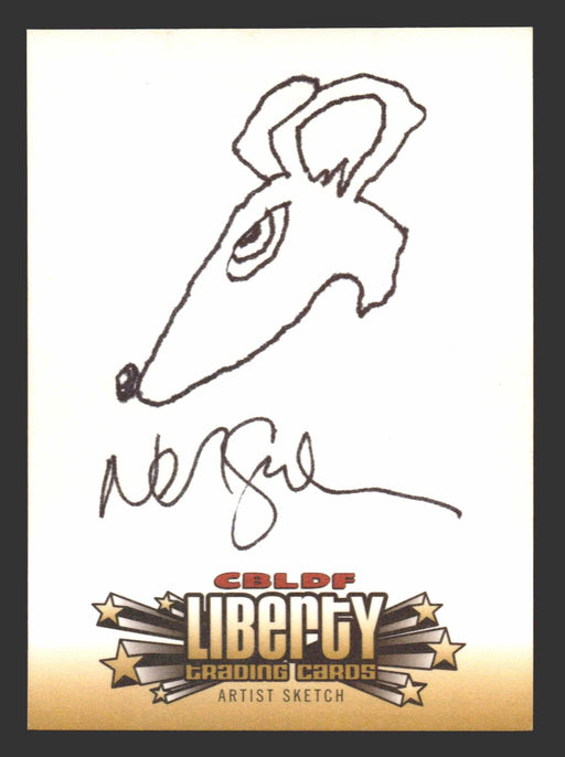 2011 CBLDF Liberty Artist Sketch Coraline Trading Card by Neil Gaiman - TvMovieCards.com