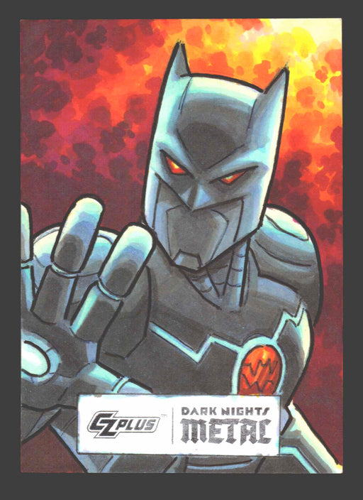 2024 CZX Dark Nights Metal Artist Sketch Trading Card by Paul Hill - TvMovieCards.com