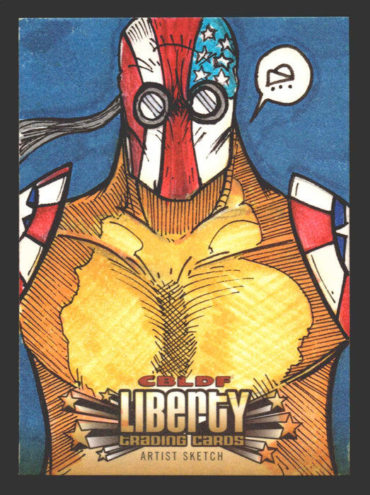 2011 CBLDF Comic Book Legal Defense Fund Liberty Artist Sketch Trading Card - TvMovieCards.com
