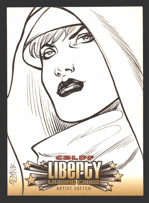 2011 Cryptozoic CBLDF Liberty Artist Sketch Card by Aston Roy Cover   - TvMovieCards.com