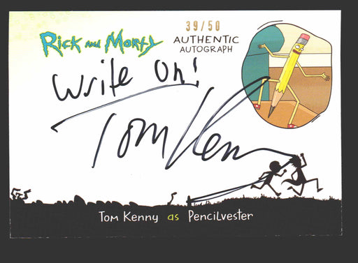 2019 Rick and Morty Season 2 TK-P Tom Kenny as Pencilvester Autograph Card   - TvMovieCards.com