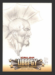 2011 Cryptozoic CBLDF Liberty Artist Sketch Trading Card by Gene Espy   - TvMovieCards.com
