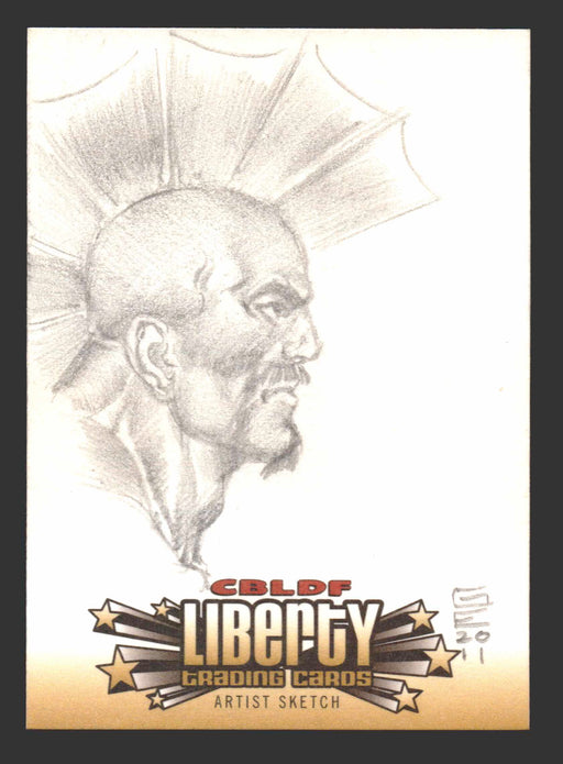 2011 Cryptozoic CBLDF Liberty Artist Sketch Trading Card by Gene Espy   - TvMovieCards.com