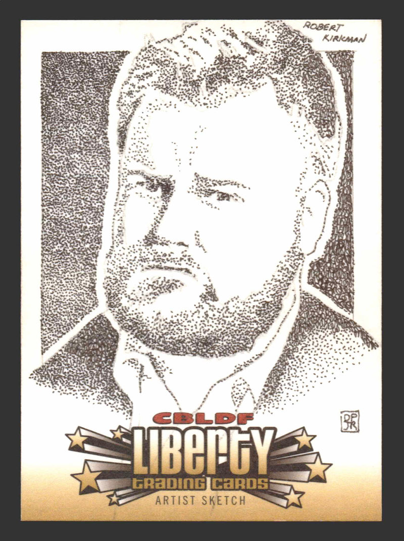 2011 Cryptozoic CBLDF Liberty Artist Sketch Card by Don Pedicini Jr - TvMovieCards.com