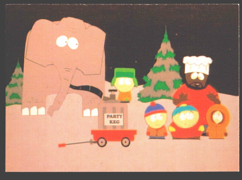 1998 Comic Images South Park An Elephant Makes #33 Card